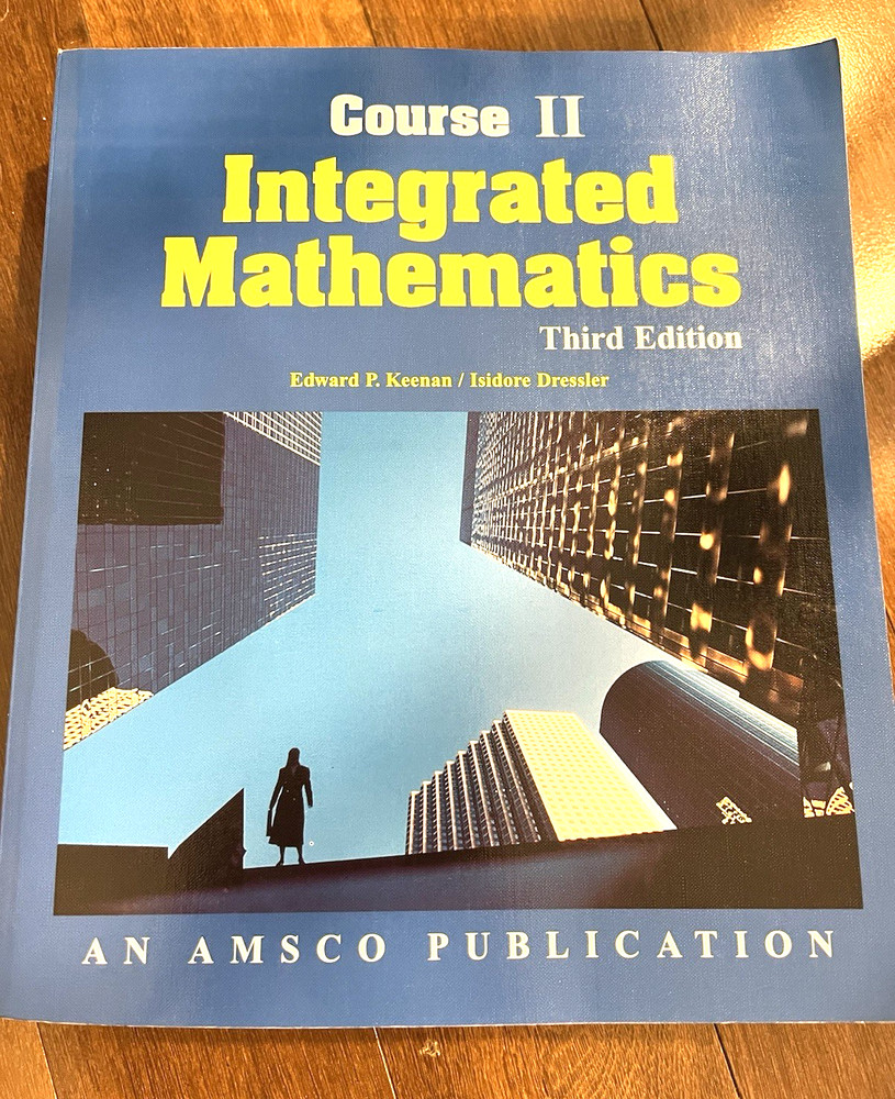 Integrated Mathematics AMSCO Course 2 3rd edition 1567655130