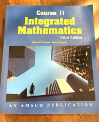 Integrated Mathematics AMSCO Course 2 3rd edition 1567655130