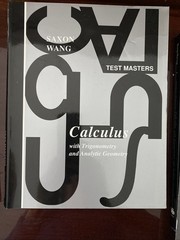 Saxon Math Physics, Calculus Books, Total Lot of 7 New Unused Book Bundle