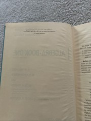 Book 1 Algebra Modern Edition Annotated Edition Welchons/Krickenberger/Pearson