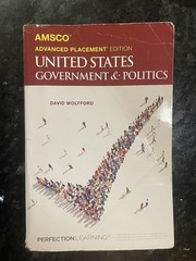 Advanced Placement United States Government & Politics, 3rd Edition – GOOD