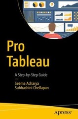 Pro Tableau Paperback Subhashini, Acharya, Seema Chellappan