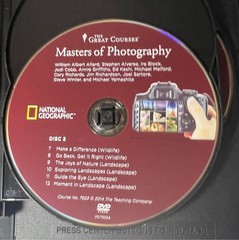 The Great Courses Masters of Photography National Geographic 4-DVD Set Complete