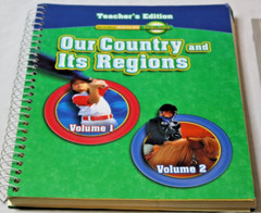 McGraw Hill Timelinks Our Country & Its Regions Grade 4 Set Teacher’s Edition