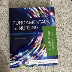 Fundamentals of Nursing by Patricia A. Stockert, Anne G. Griffin Perry, Patricia