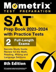 SAT Prep Book 2023-2024 with – Paperback, by Bowling Matthew – Acceptable