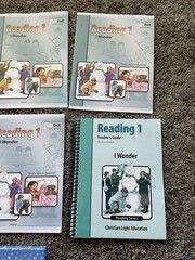 Christian Light Education Reading 1: I Wonder Beginner + Teacher’s Guide