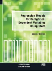 Regression Models for Categorical Dependent- paperback, J Scott Long, 1597180114