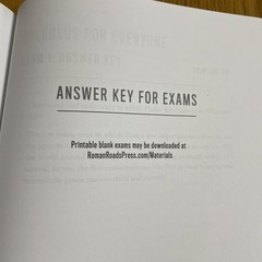 CALCULUS FOR EVERYONE:Exercise Solutions and Answer Key Mitch Stokes