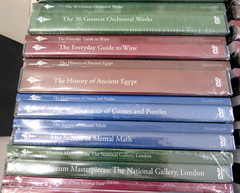 THE GREAT COURSES DVD LOT WITH BOOKS- LARGE GROUPING OF FACTORY SEALED SETS