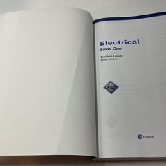 Electrical, Level 1 – NCCER – TENTH Edition – Textbook – 2020 Nec Creased Cover