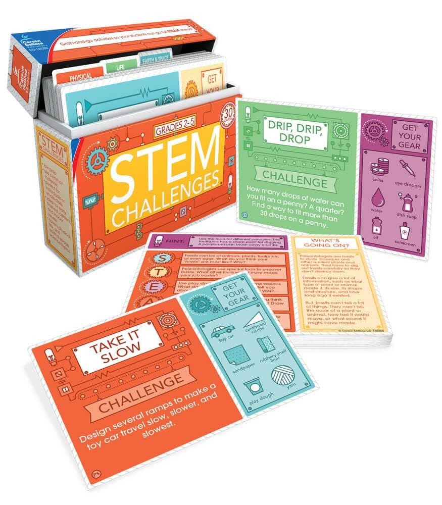 STEM Challenges Learning Cards Gr 2-5 (NEW)