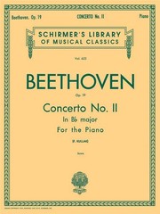 Concerto No 2 in Bb Op 19 Schirmer Library of Classics Volum