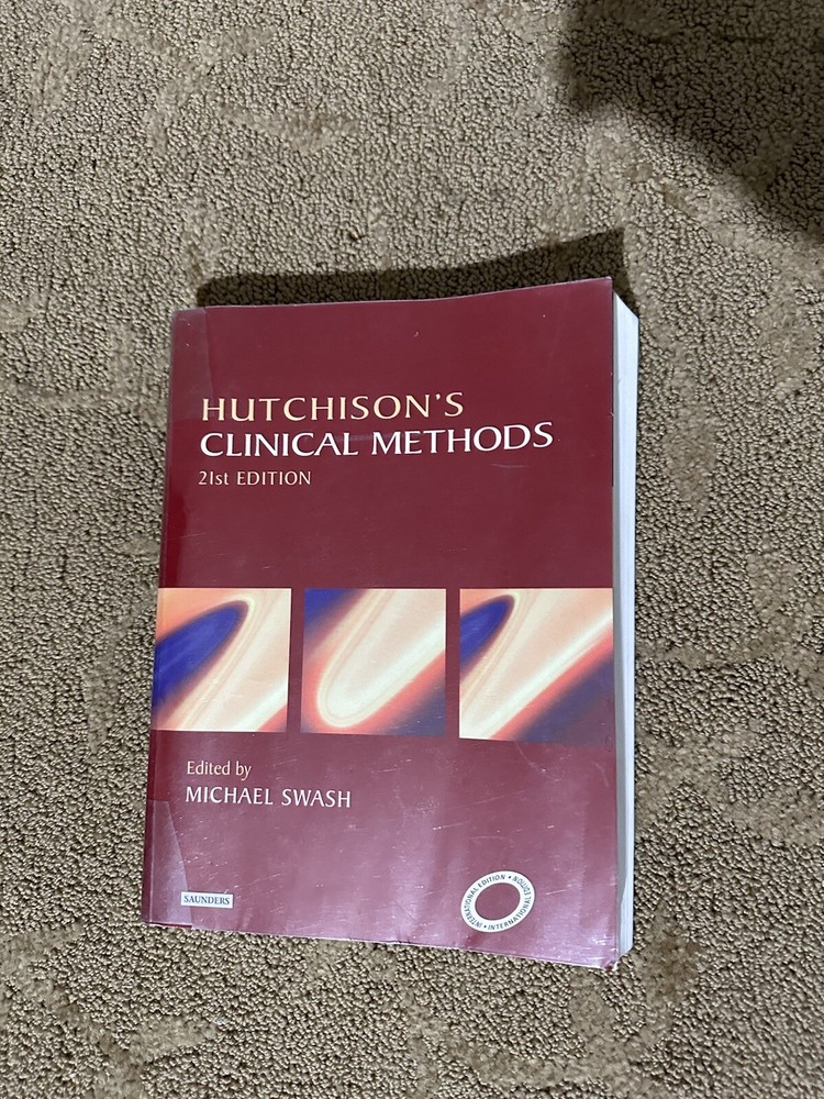 Hutchison’s Clinical Methods – Paperback – GOOD Condition 2002 21st Edition