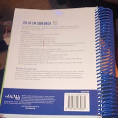 ICD-10-CM Code Book 2025 Textbook by Anne B. Casto, Spiral Bound, AHIMA Press
