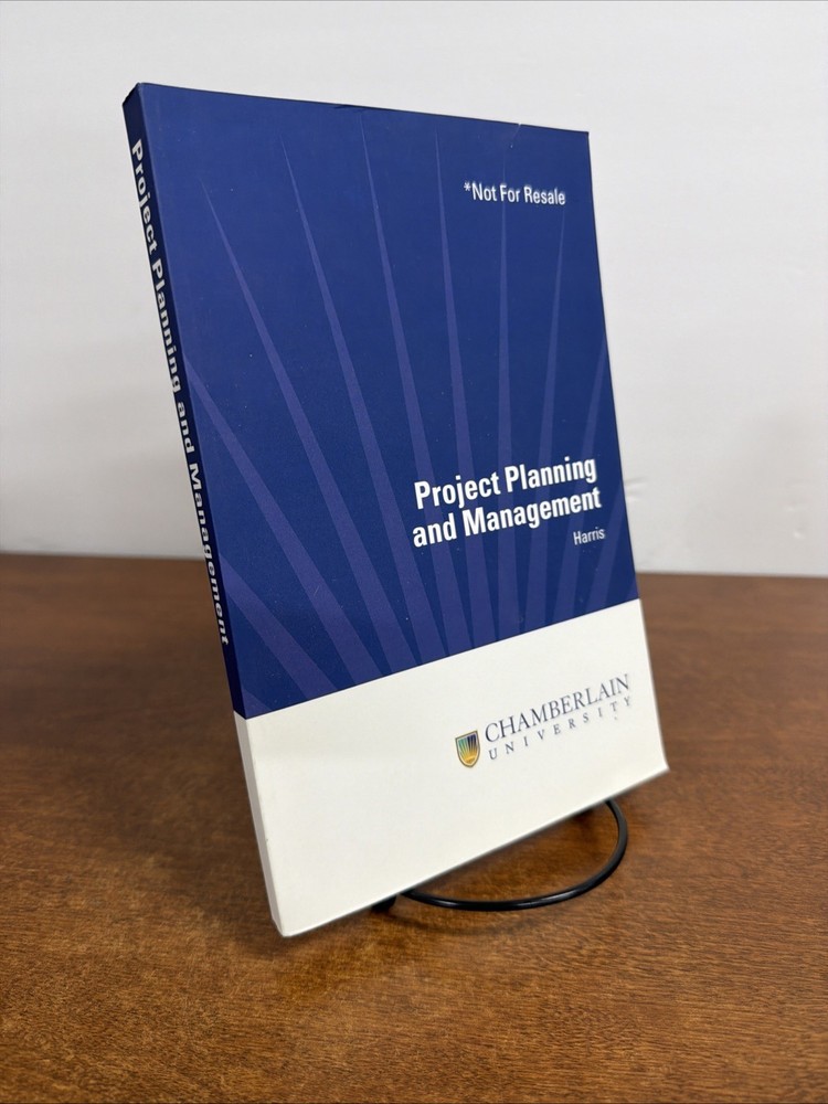 Project Planning and Management : Chamberlain University