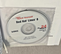 2003 Sams Teach Yourself Red Hat Linux 8 in 24 Hours – Great for Collectors
