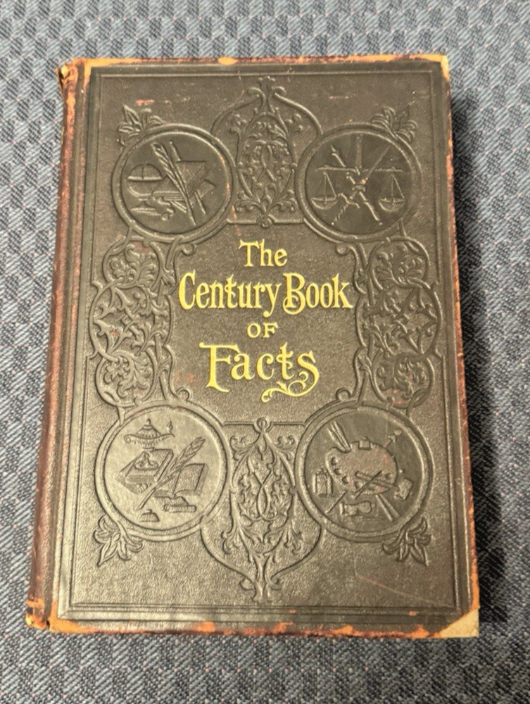 Antique Handbook of Ready Reference; The Century Book of Facts; 1905; Good cond.