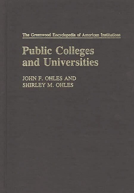 Public Colleges And Universities