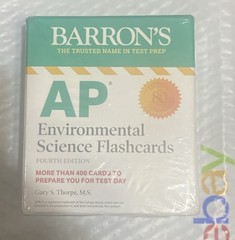 Barron’s Ap Prep Ser.: AP Environmental Science Flashcards, Fourth Edition: NEW