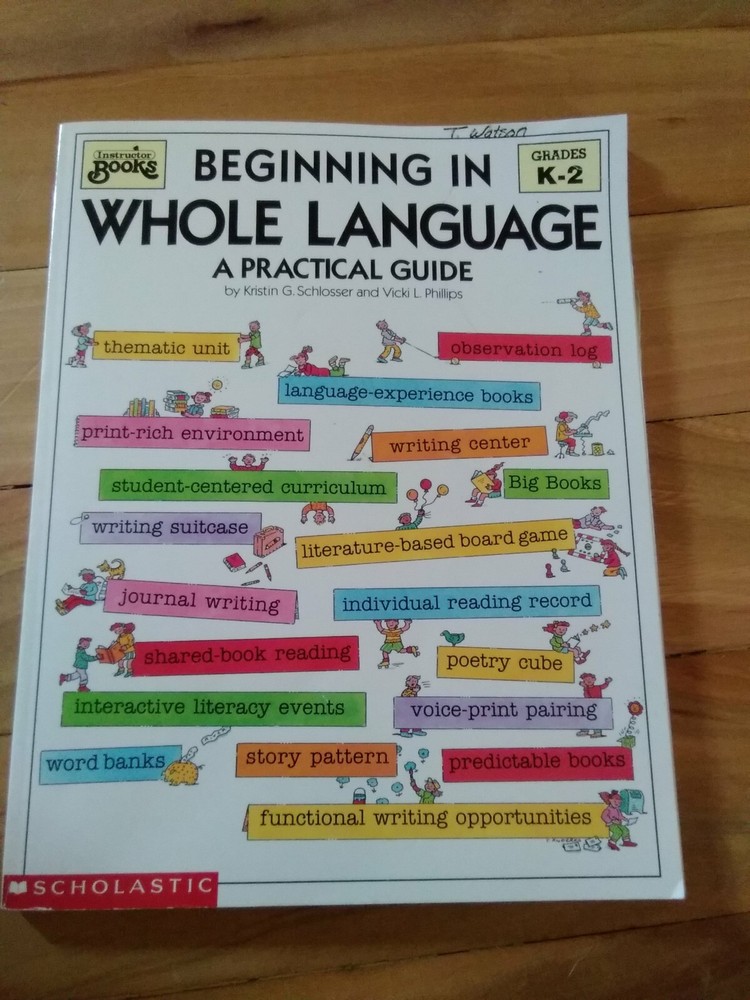 Beginning in Whole Language A Practical Guide – Grades K-2 Scholastic