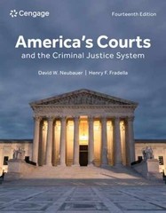 America’s Courts and the – Paperback, by Neubauer David; Fradella – Very Good