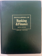 Encyclopedia of Banking & Finance 1993 Library Edition 3 Volume SET (Ex-Library)