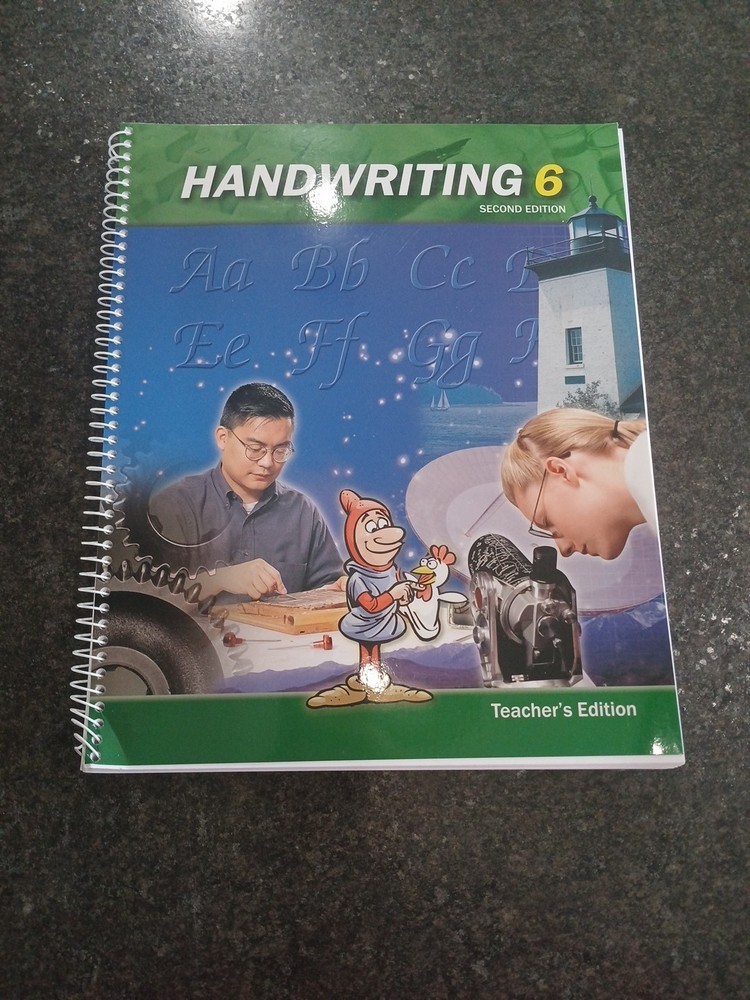 BJU Bob Jones Handwriting Grade 6 Teacher’s Edition 2nd Edition