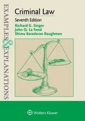 Examples & Explanations for Criminal Law by Singer, Richard G.