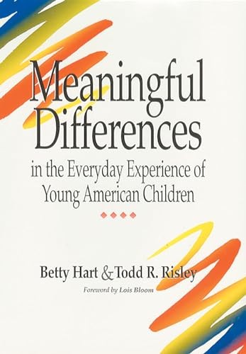 Meaningful Differences in the Everyday Experience of Young Ameri – VERY GOOD