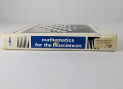 Mathematics for the Biosciences Hardcover Book Michael R. Cullen 1983 Pages 712