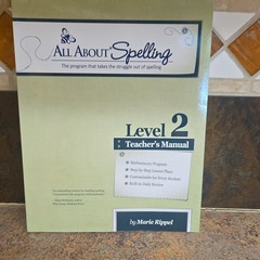 All About Spelling Level 2 Teacher’s Manual Teacher’s Edition by Marie Rippel