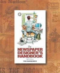 Newspaper Designer’s Handbook with CD-ROM – Spiral-bound By Harrower, Tim – GOOD