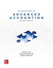 LOOSE LEAF FOR FUNDAMENTALS OF ADVANCED ACCOUNTING By Joe Ben Hoyle & Thomas