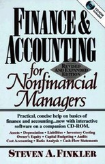 Finance and Accounting for Nonfinancial Managers Steven A. Finkle