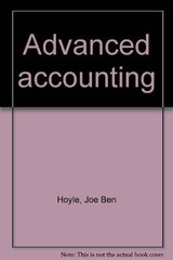 Advanced accounting, Hoyle, Joe Ben, 9780256030679