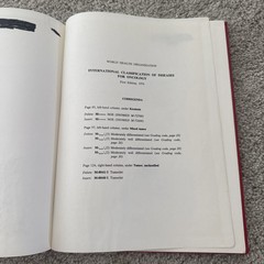 International Classification of Diseases for Oncology First Edition 1976 RARE
