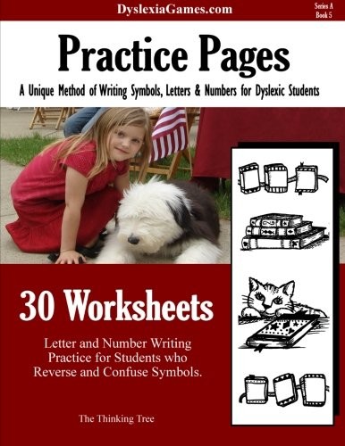 Practice pages – A unique method of writing symbols,Letters & Numbers. For D…