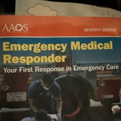 AAOS Emergency Medical Responder: Your First Response 7th Ed Textbook
