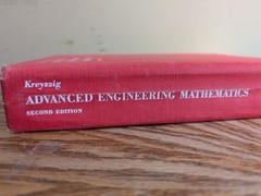 Advanced Engineering Mathematics Erwin Kreyszig 2nd Edition 1968 Printing Good