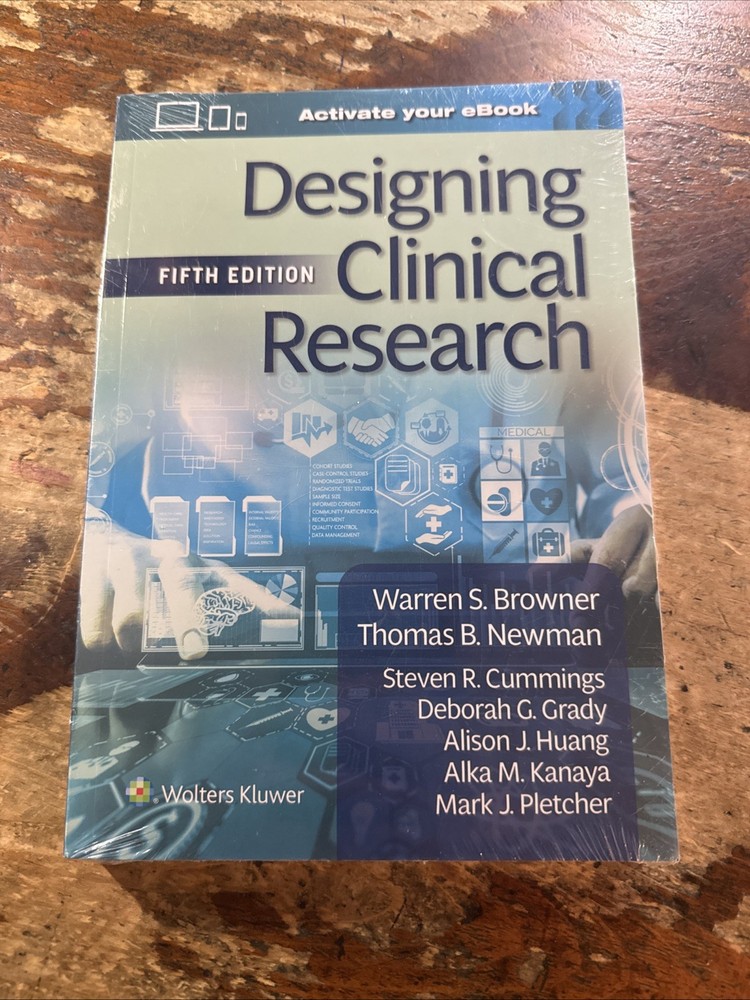 Designing Clinical Research – Fifth Edition – 5th – PB – New – Warren S. Browner