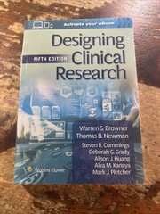 Designing Clinical Research – Fifth Edition – 5th – PB – New – Warren S. Browner
