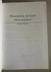 HANDBOOK OF COST MANAGEMENT ~ ROMAN WEIL & MICHAEL MAHER ~ 2005 ~ SECOND EDITION