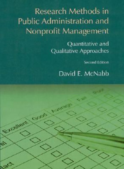 Research Methods in Public Administration and Nonprofit Managemen