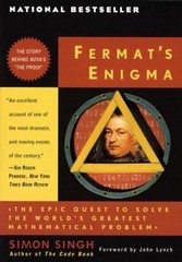 Fermat’s Enigma: The Epic Quest to Solve the- 0385493622, paperback, Simon Singh