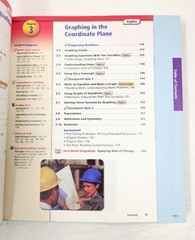 Prentice Hall, Mathematics Course 3 Volume 2 Chapters 7-12 Teacher’s Edition