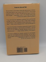 Give and Take by Chester L. Karrass – HC DJ – 1993 – Good Condition