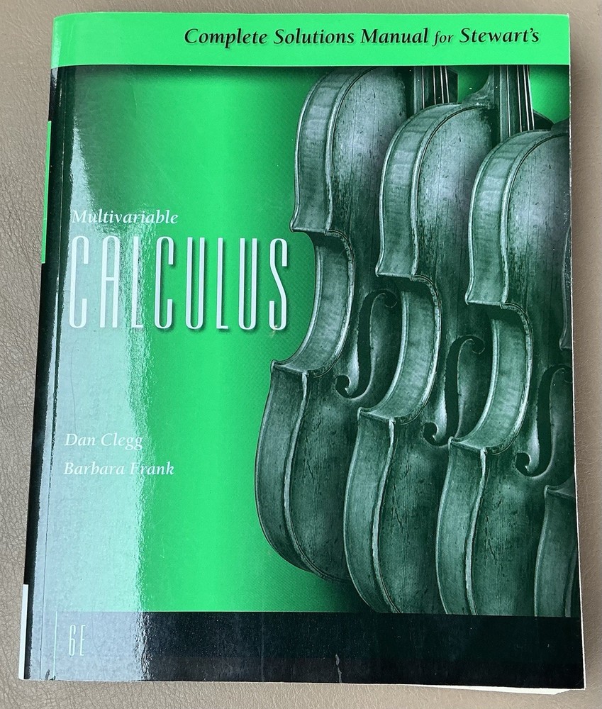 Multiv Calc 6e by Stewart (2007, Book, Other)