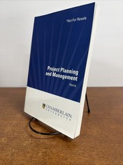 Project Planning and Management : Chamberlain University
