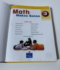 Math Makes Sense 3 Peggy Morrow Pearson Addison Wesley